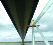 Vegapuls 68 installed under River Humber Bridge